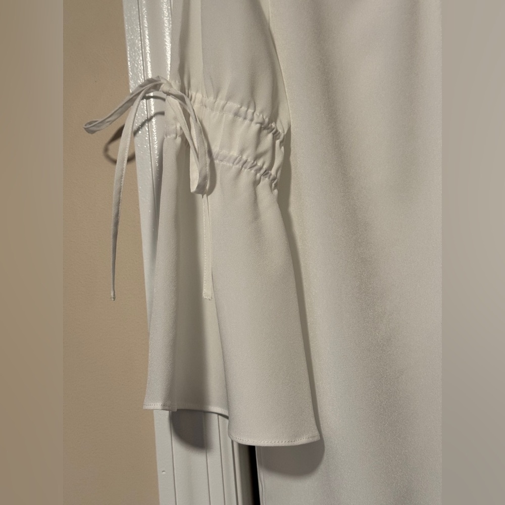 NWOT Ellen Tracy white blouse, size Small - Picture 6 of 6